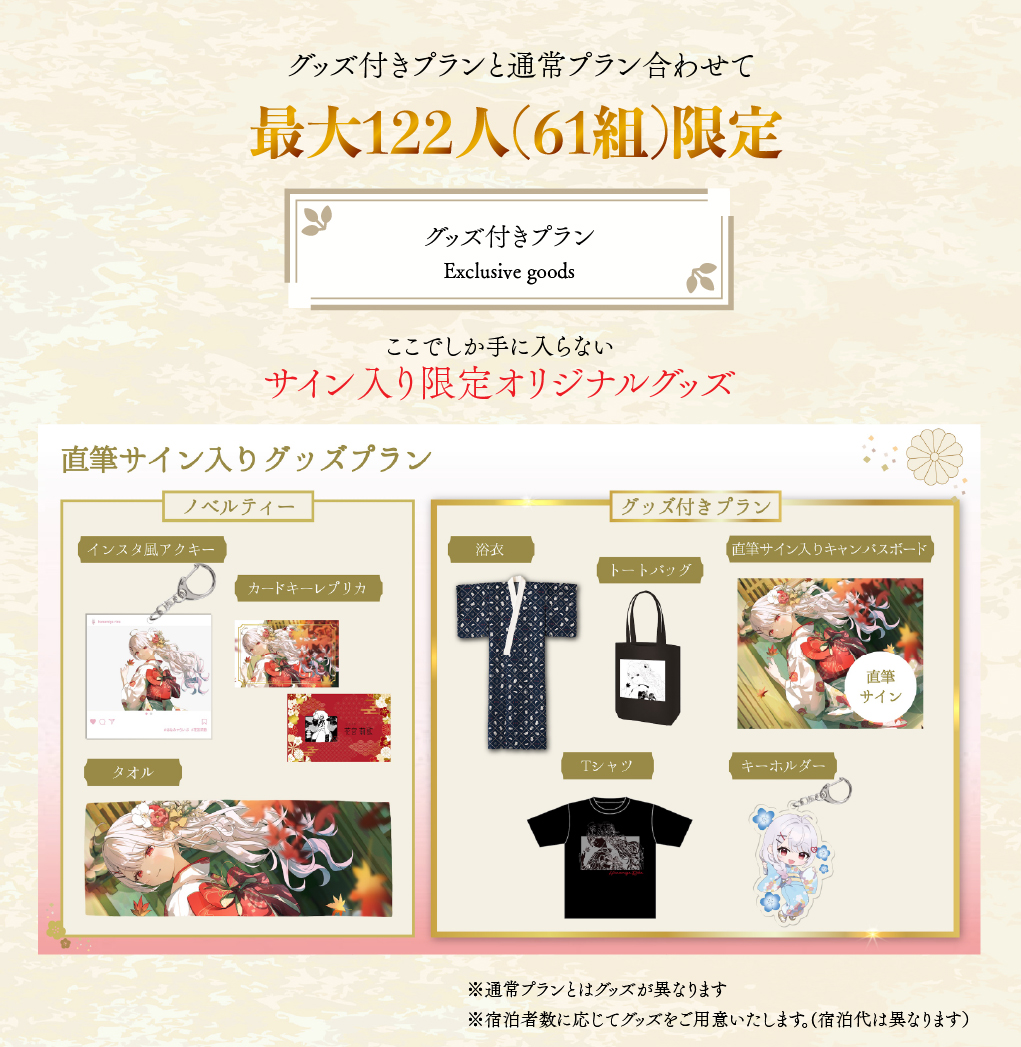 PC版グッズプラン案内