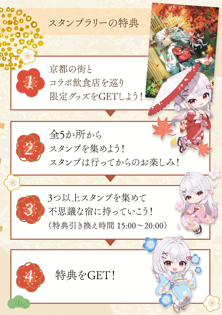 SP版スタンプラリー特典